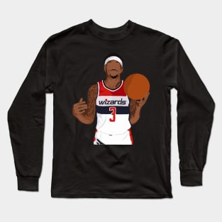 Bradley Beal- Washington Wizards Long Sleeve T-Shirt